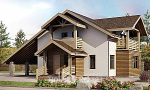 Проекты домов с мансардой