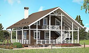 Проекты домов с мансардой