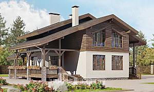 Проекты домов с мансардой