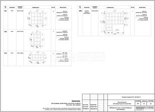Ведомость оконных и оконно-дверных конструкций