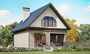 Проекты домов с мансардой