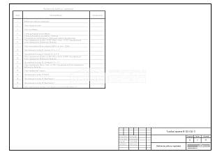 Ведомость рабочих чертежей