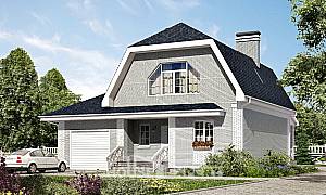 Проекты домов с мансардой