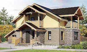 Проекты домов с мансардой